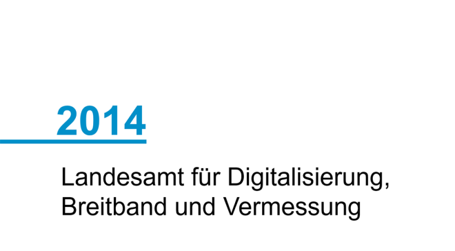 2014; Landesamt für Digitalisierung, Breitband und Vermessung